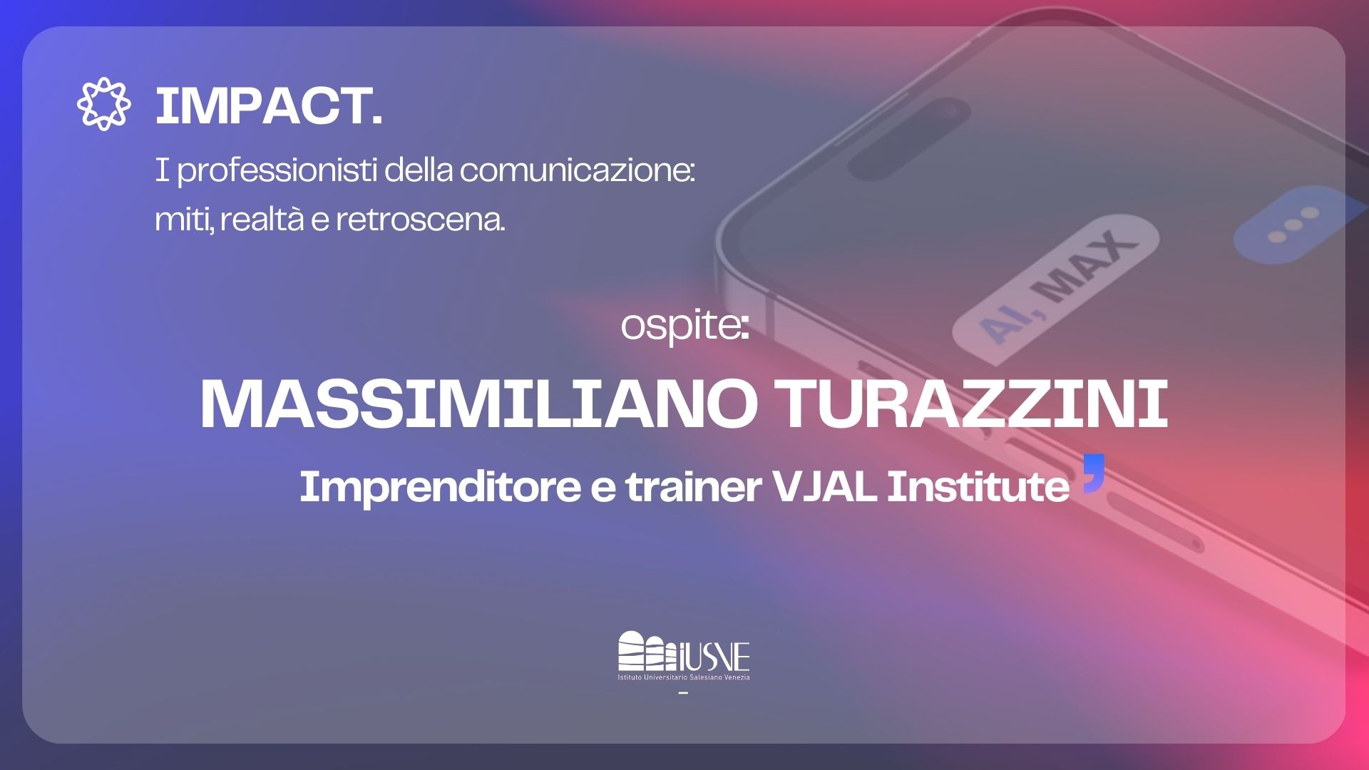 IMPACT. L’AI si assume, non si subisce.